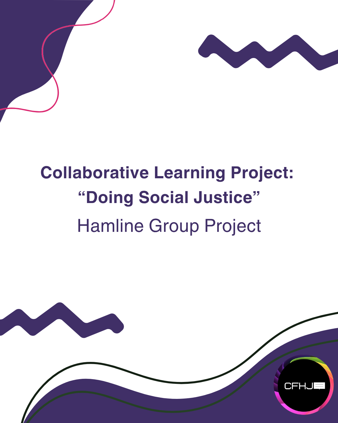 Image of CFHJ project with Hamline U. 