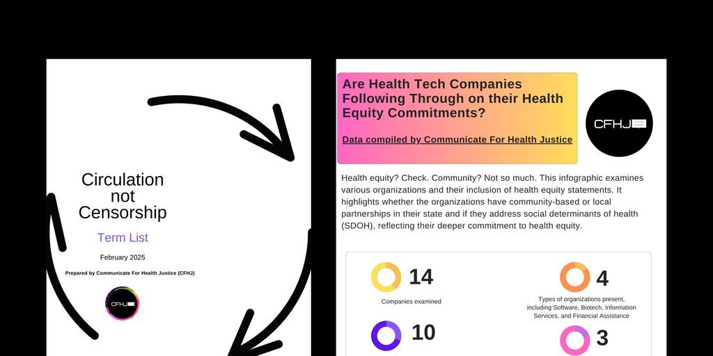 Image of two research reports by CFHJ.